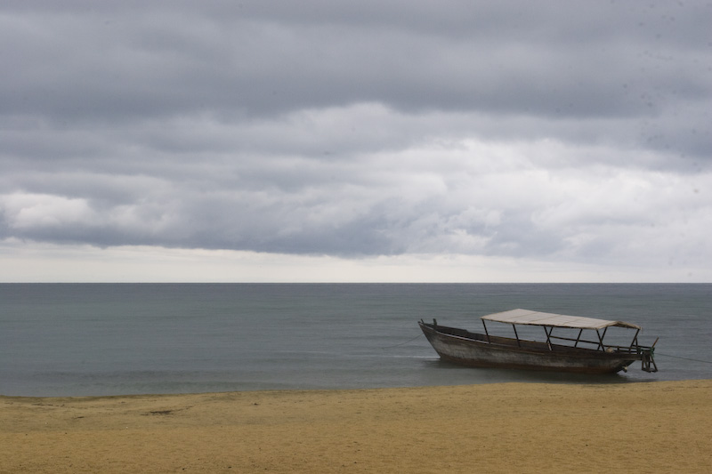 Boat On Shore Of Lake Tanganyika